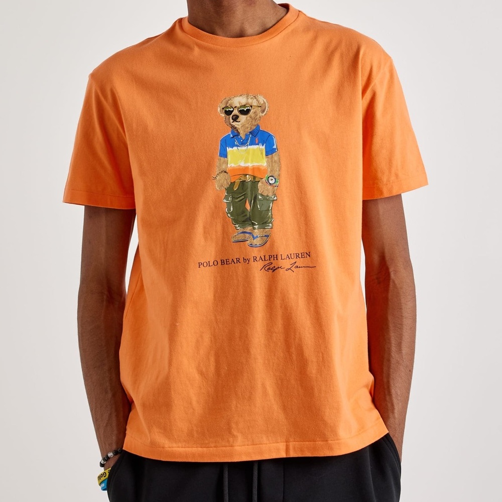 BNWT Men’s Polo Ralph Lauren Beach Bear Short Sleeve Shirt